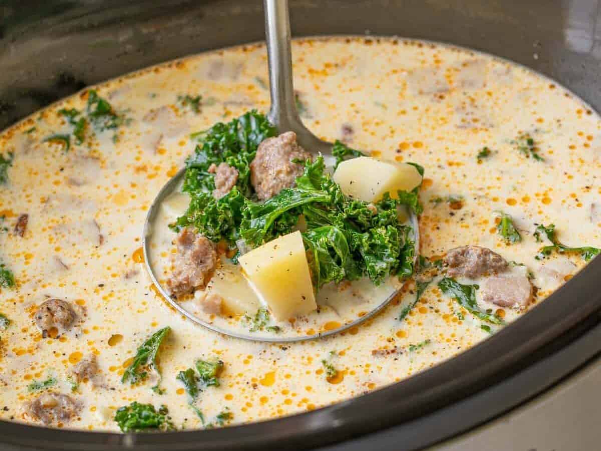 Crock Pot Zuppa Toscana

