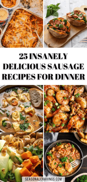 sausage recipes for dinner