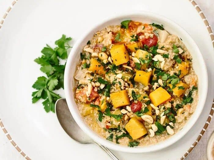 Turkey Pumpkin Chili with Quinoa