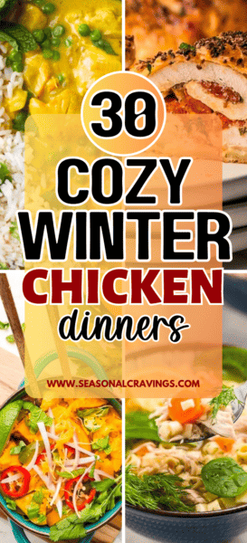 30 cozy chicken dinners perfect for winter.