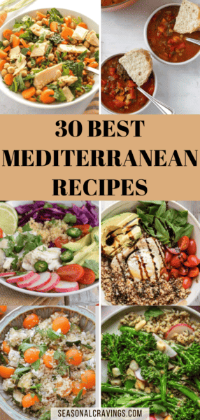 30 best mediterranean recipes.