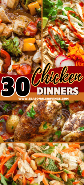 30 chicken dinners.