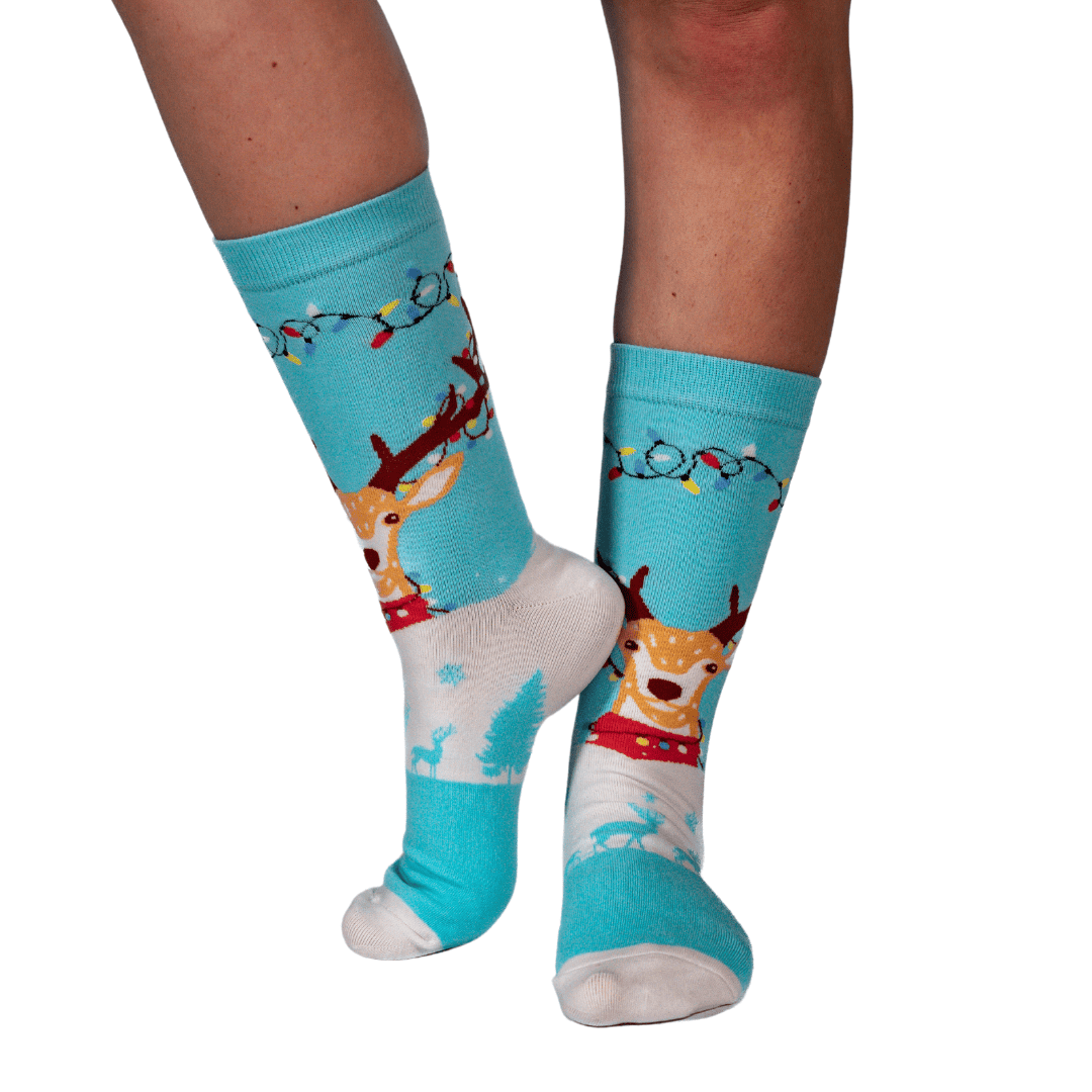 reindeer socks