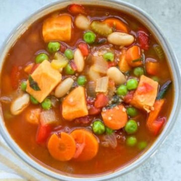 Discover delicious soup recipes that feature a flavorful medley of carrots, peas, and beans.