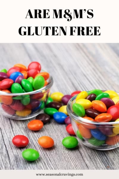 are M & M's gluten free