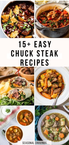 Explore 15 delectable chuck steak recipes for effortless cooking at home.