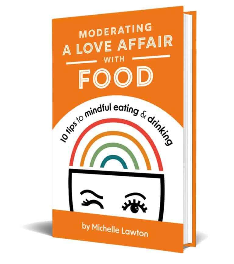 A book cover for a love affair with food.