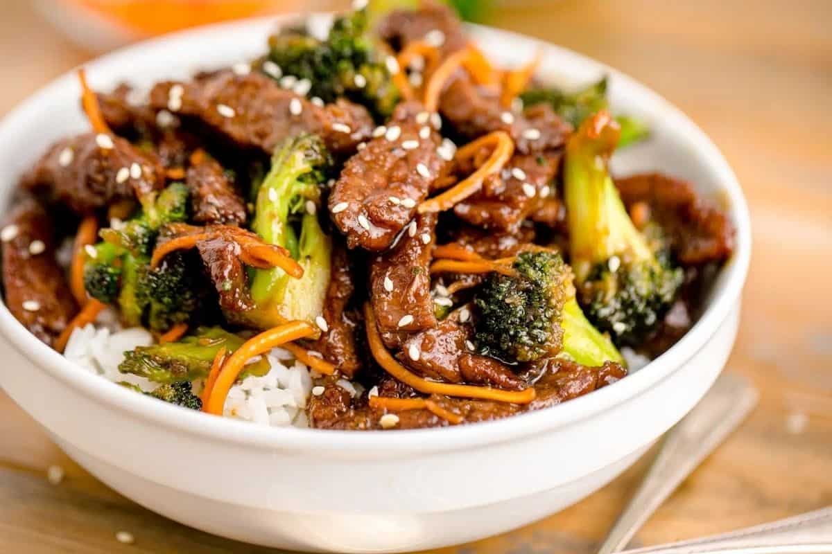 Air Fryer Mongolian Beef. 