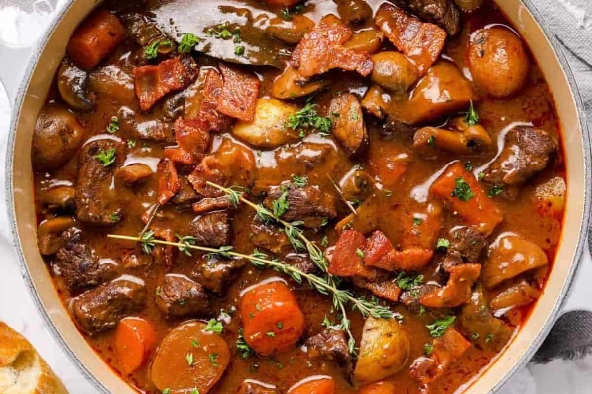 Beef Bourguignon Recipe.