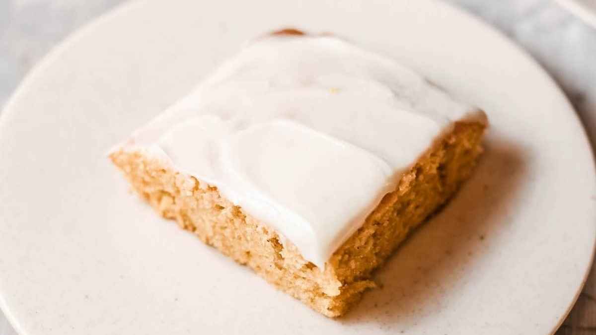 Best Pumpkin Sheet Cake with Cream Cheese Frosting Recipe.