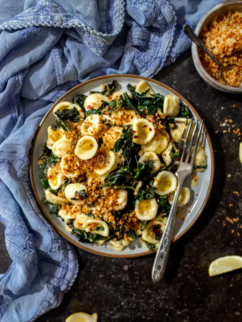 Orecchiette Pasta with Cavolo Nero