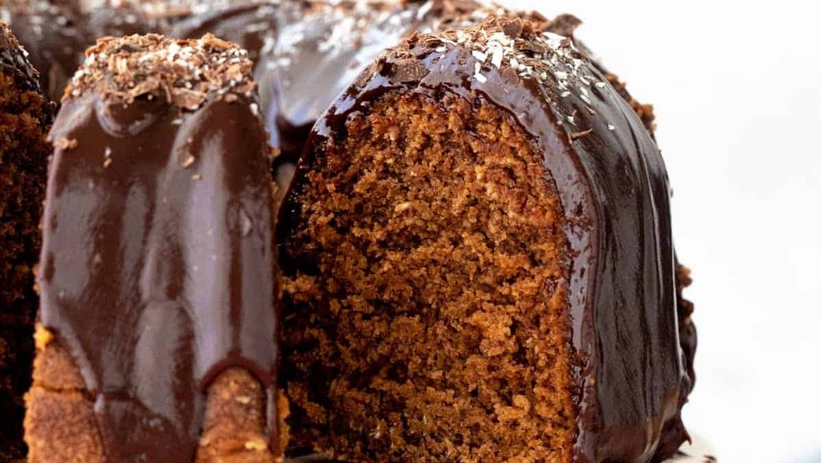 Chocolate Coconut Bundt Cake