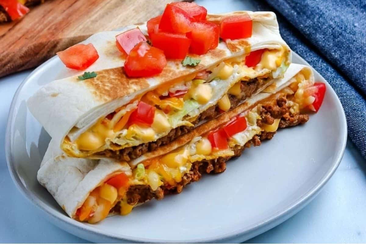 Copycat Crunch Wrap Supreme Recipe.