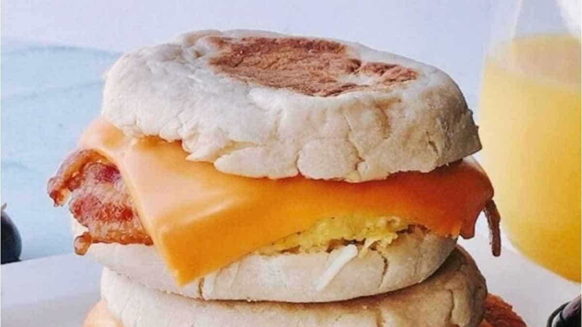 Easy Make-Ahead Freezer Breakfast Sandwiches.