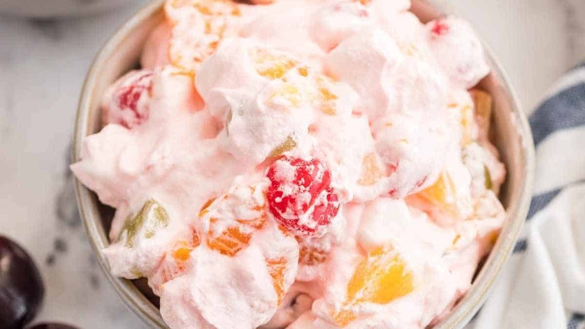 Fruit Salad With Cool Whip. 