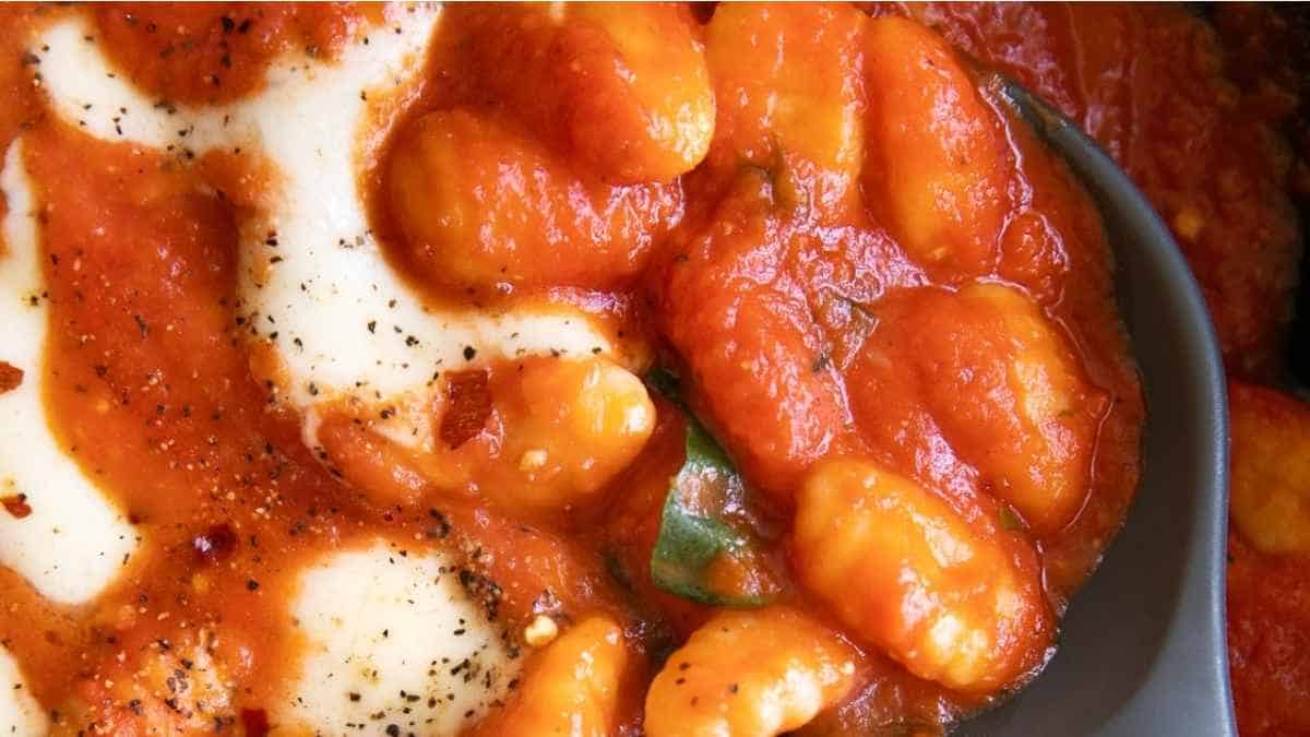 Gnocchi Alla Sorrentina. 