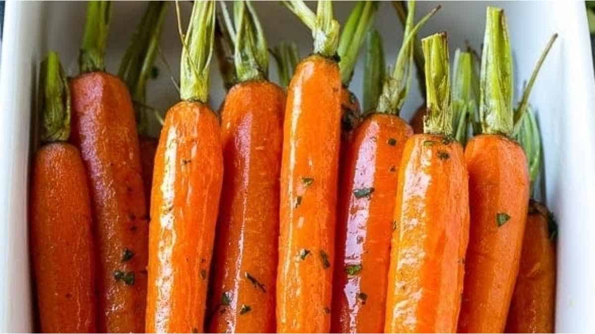 Honey Roasted Carrots.