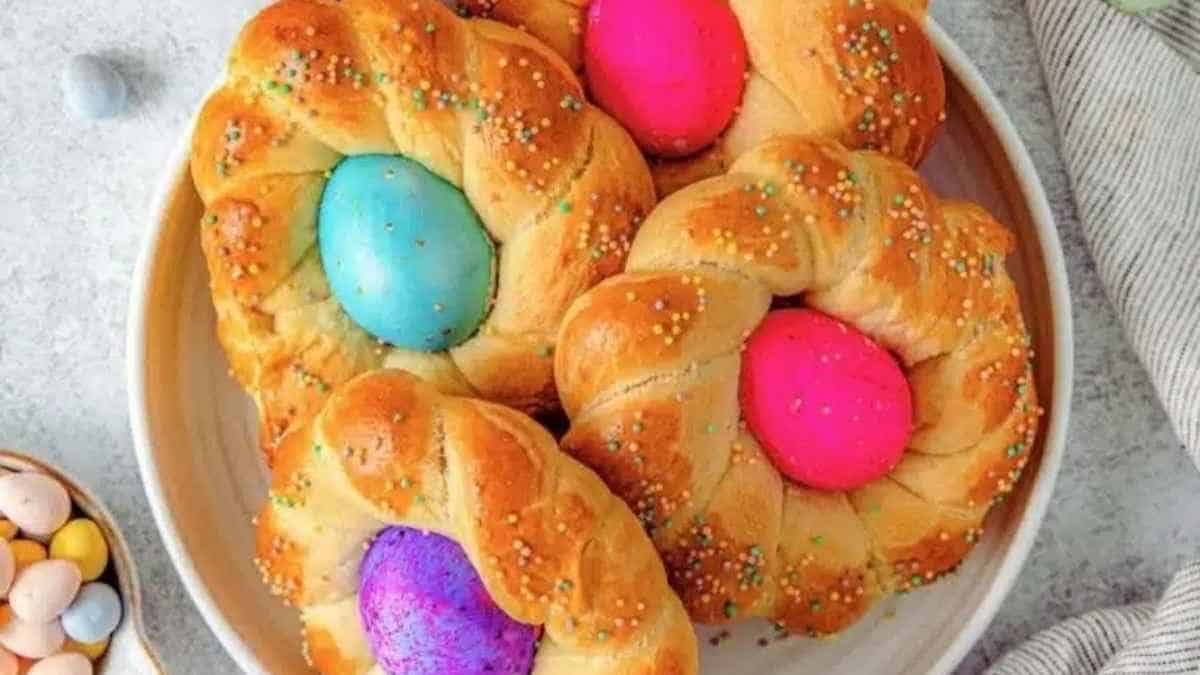 Italian Easter Bread. 