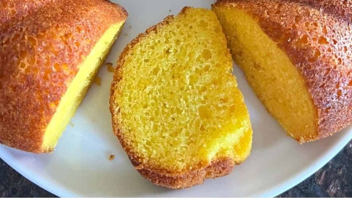 Lemon Bundt Cake From Duncan Hines Cake Mix.