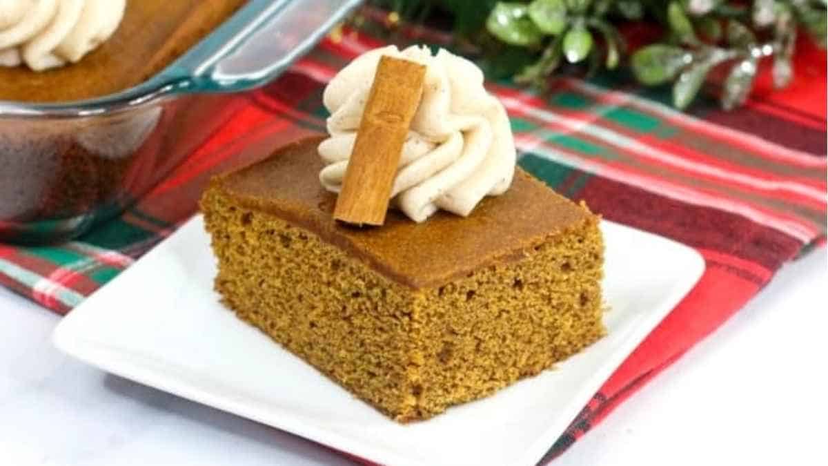 Old Fashioned Gingerbread Cake.