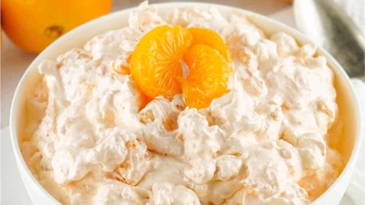 Orange Fluff Salad Recipe.