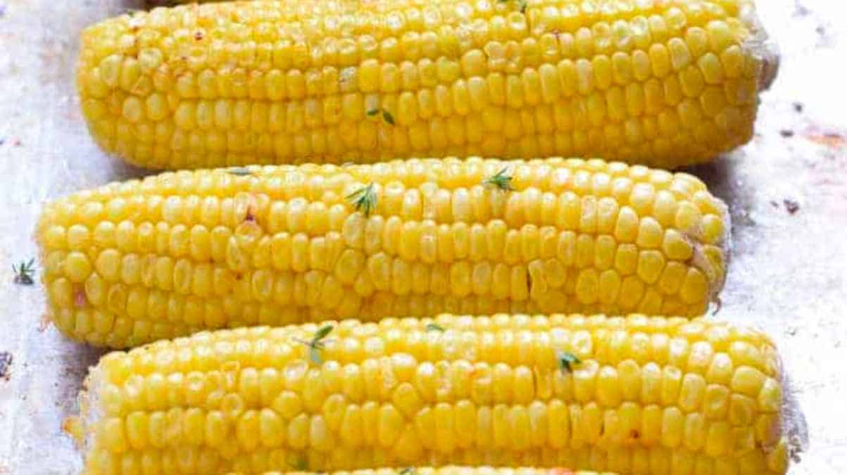 Corn On The Cob In The Oven.