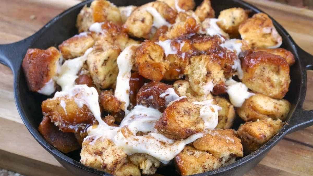 Pumpkin Monkey Bread With Delicious Fall Spices.
