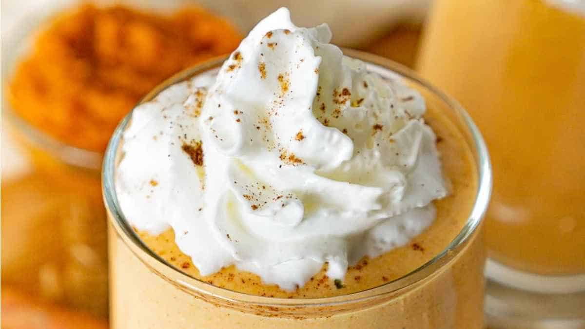 Pumpkin Whipped Cottage Cheese. 