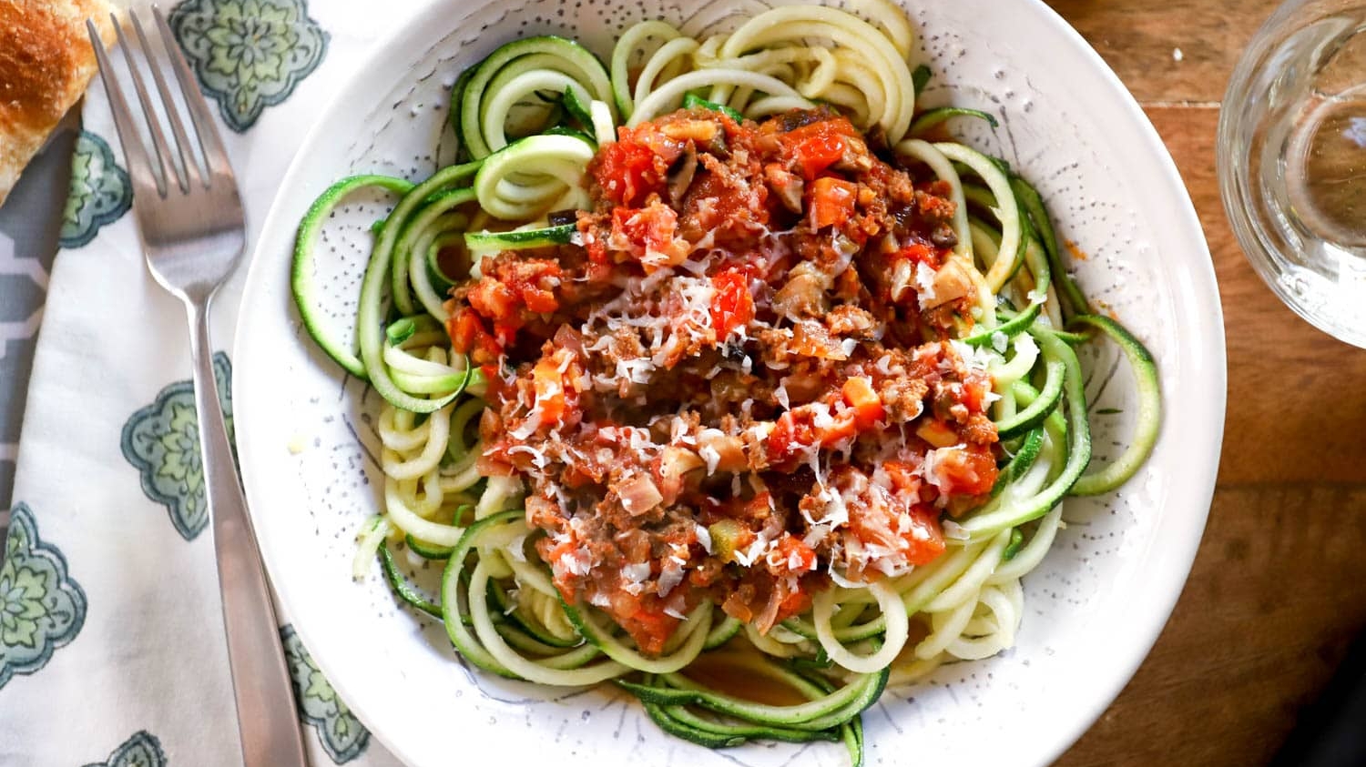 Sausage Ragout with Zoodles