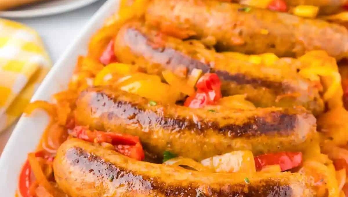 Slow Cooker Sausage Peppers And Onions