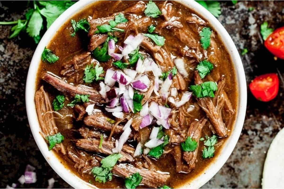 Slow Cooker Mexican Shredded Beef.