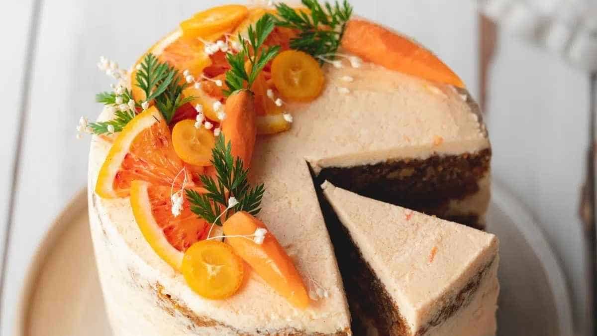 Vegan Carrot Cake. 