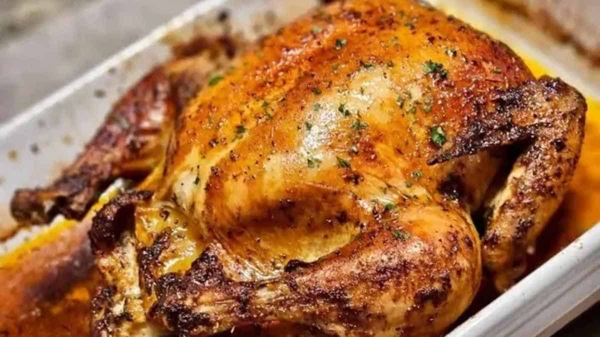 Whole Roasted Chicken.