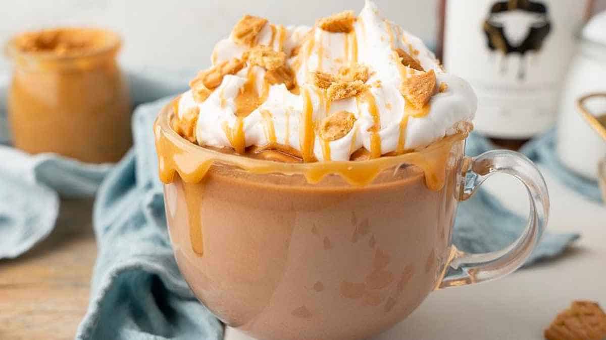 Boozy Salted Peanut Butter Hot Chocolate