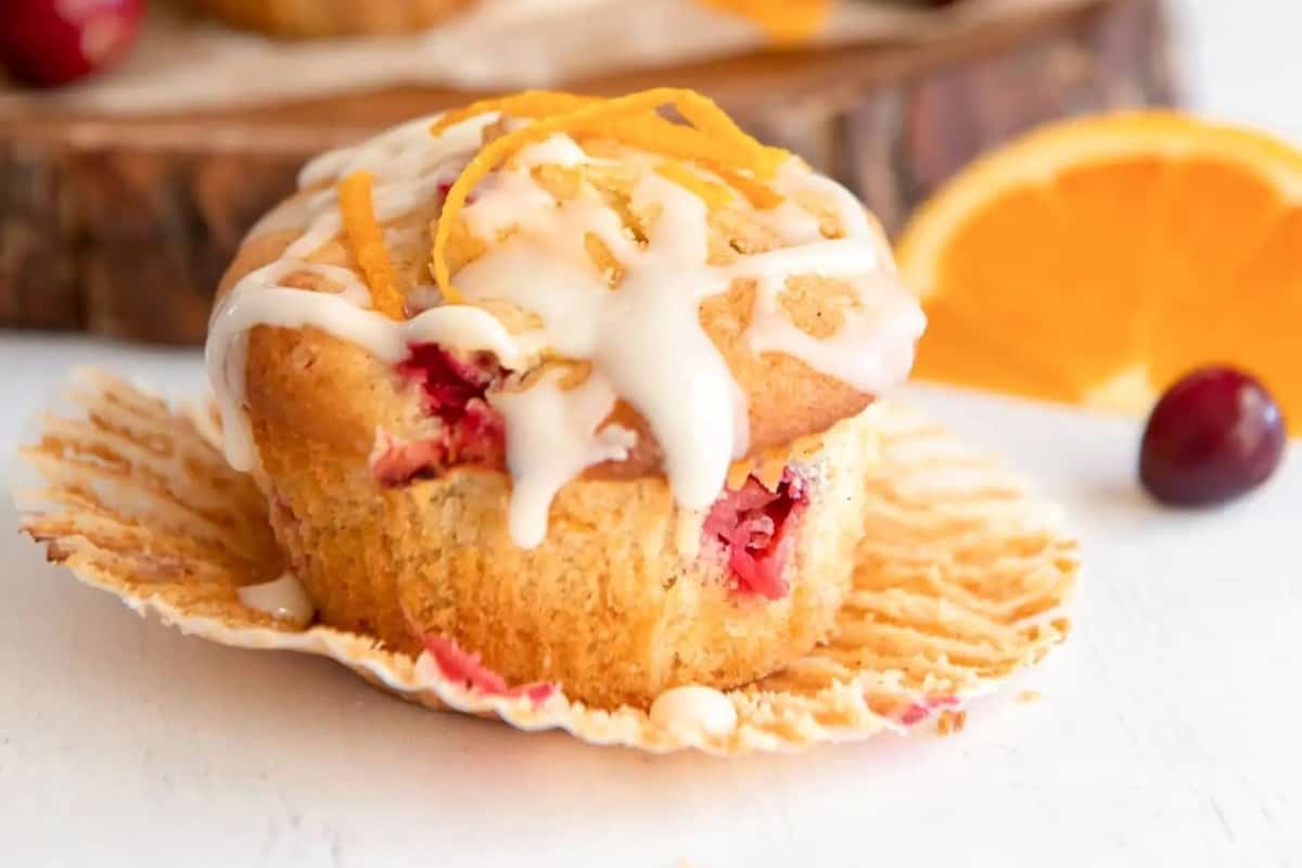 Cranberry Orange Muffins.