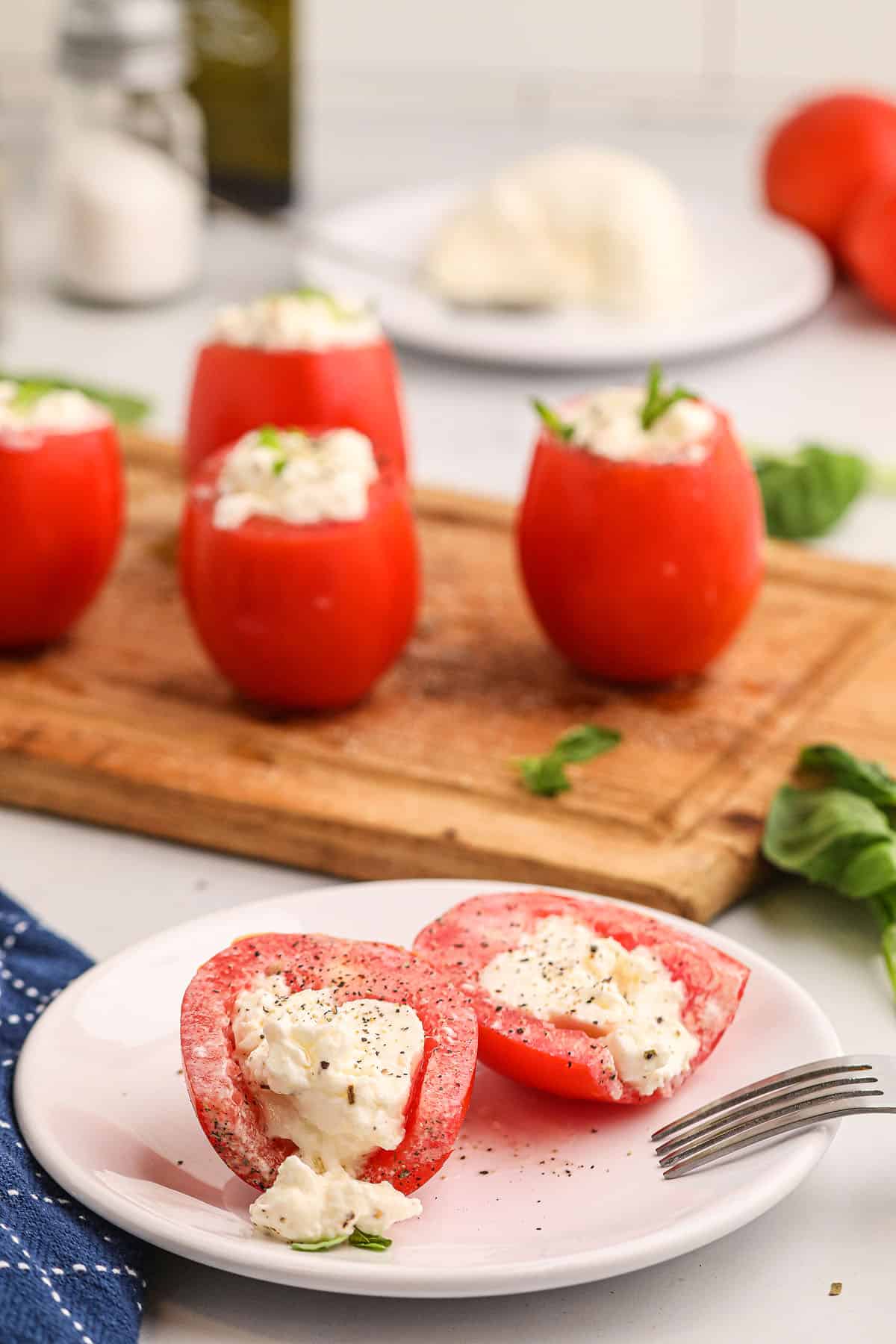 Food blogger, Bella Bucchiotti of xoxoBella, shares a recipe for a traditional Italian burrata stuffed tomato appetizer. This easy appy is perfect for summer BBQs, Christmas or even Canada Day! 
