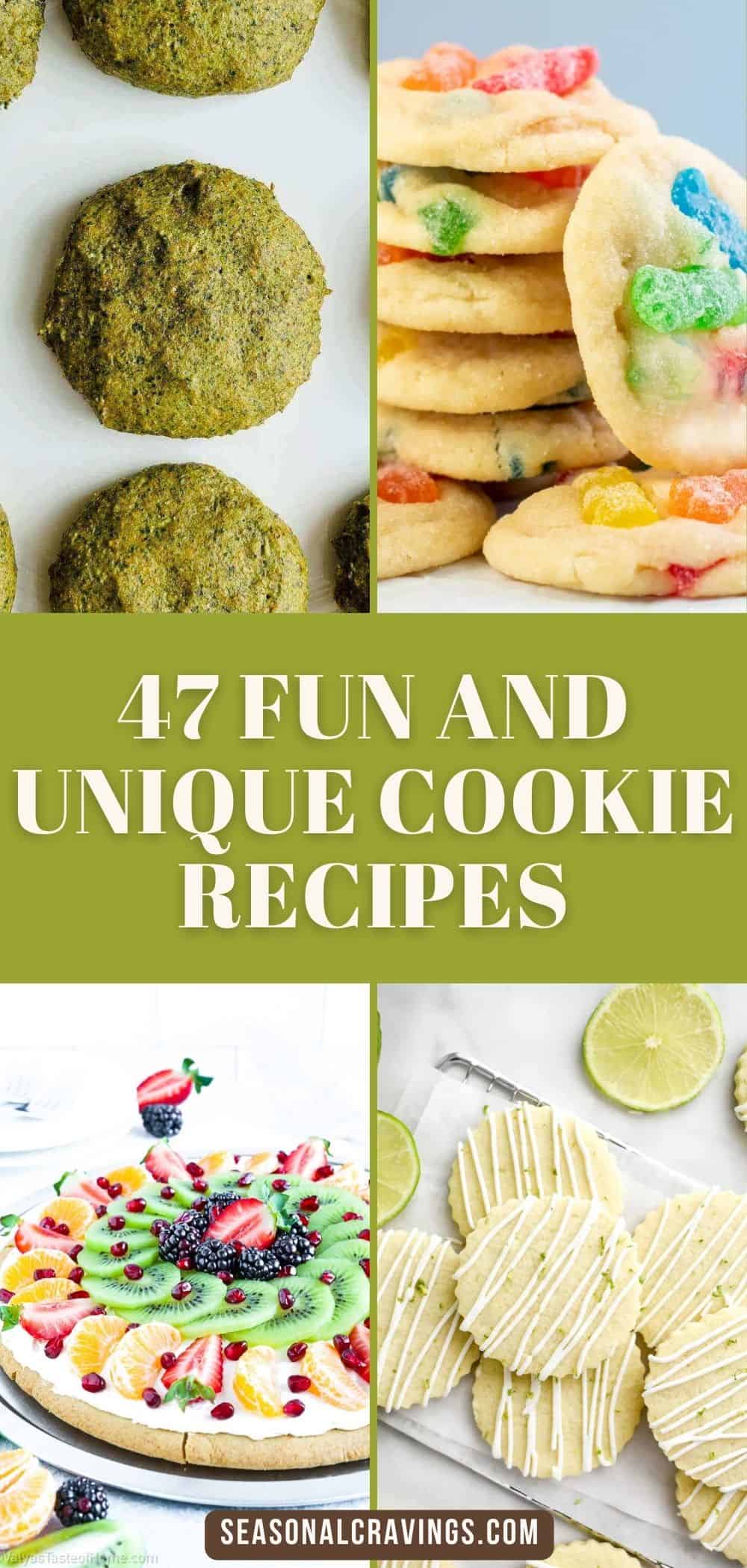 47 Fun and Unique Cookie Recipes - Seasonal Cravings