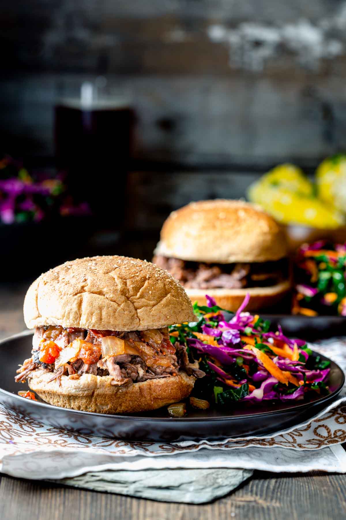 slow cooker pulled beef