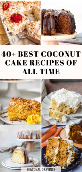 40 best Coconut Cake Recipes of all time.