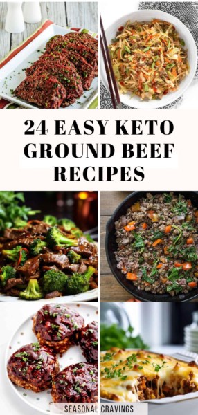 Featuring a variety of delicious keto ground beef recipes.