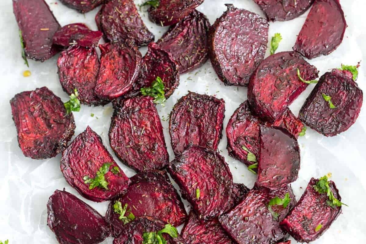 Air Fryer Beet Chips.