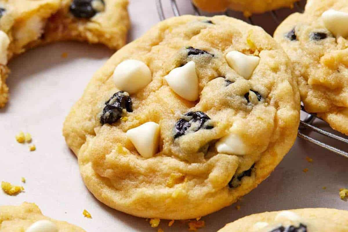 Blueberry Lemon Cookies.