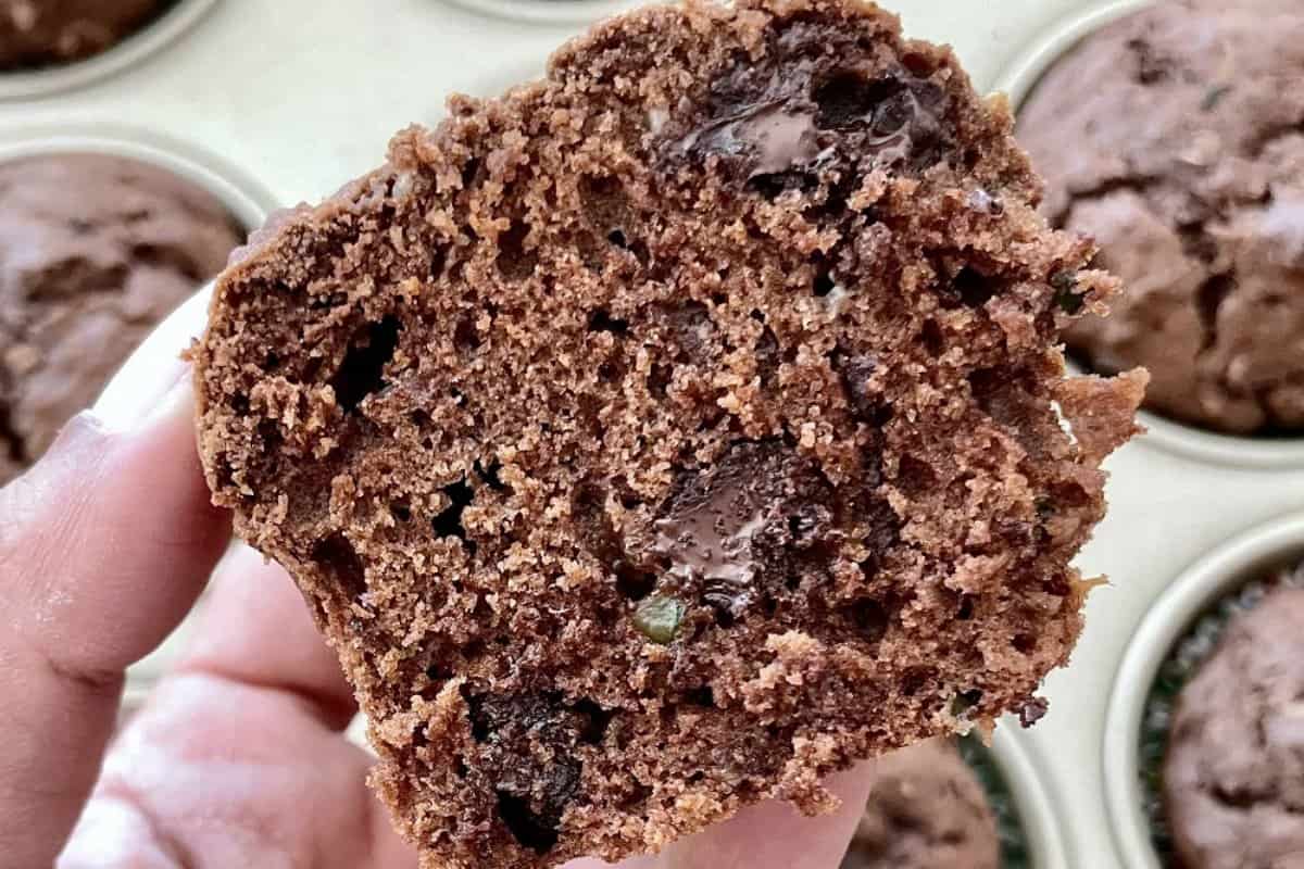 Chocolate Chip Zucchini Muffins.