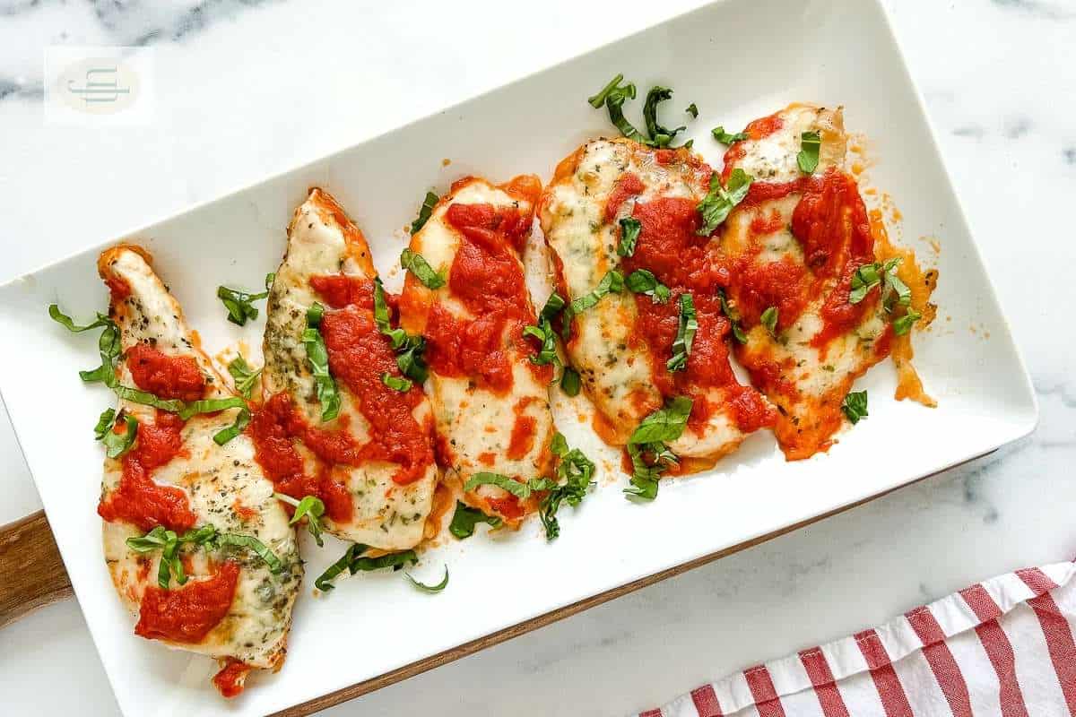 Italian Baked Chicken Cutlets.