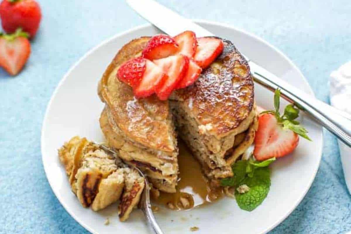 Keto Almond Flour Pancakes Keto & Gluten Free. 