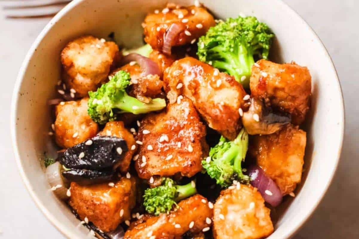 Keto Orange Chicken Recipe. 