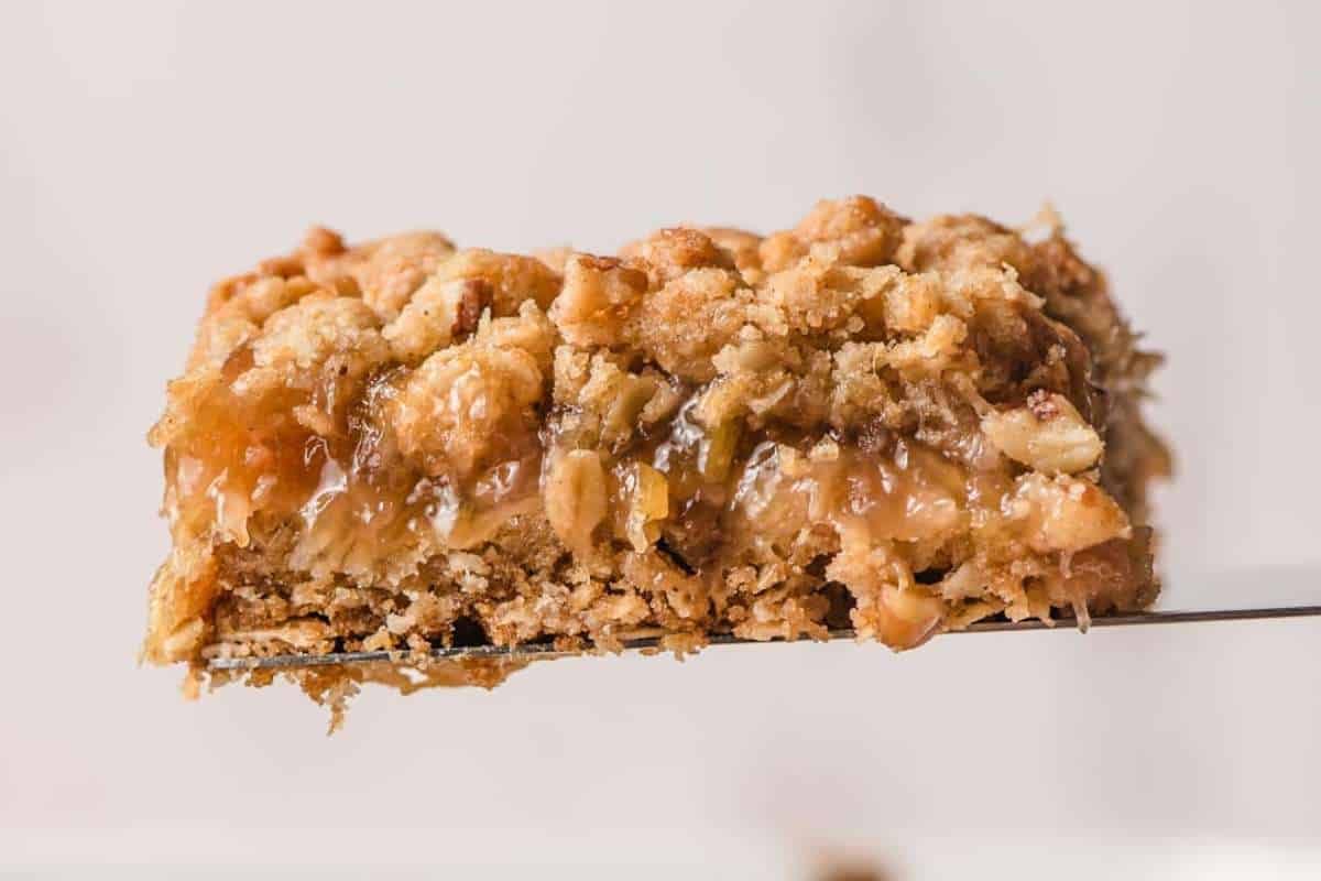 Oatmeal Rhubarb Bars. 