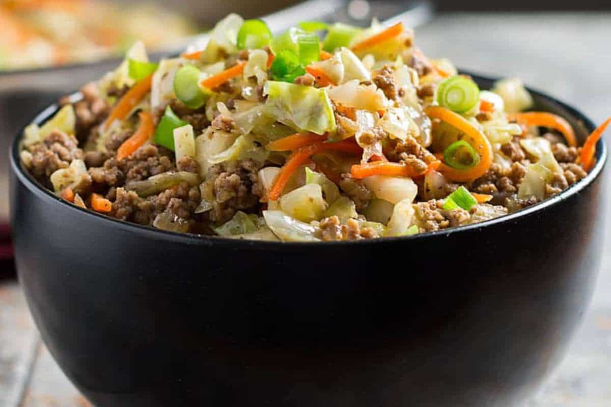 Egg Roll In A Bowl