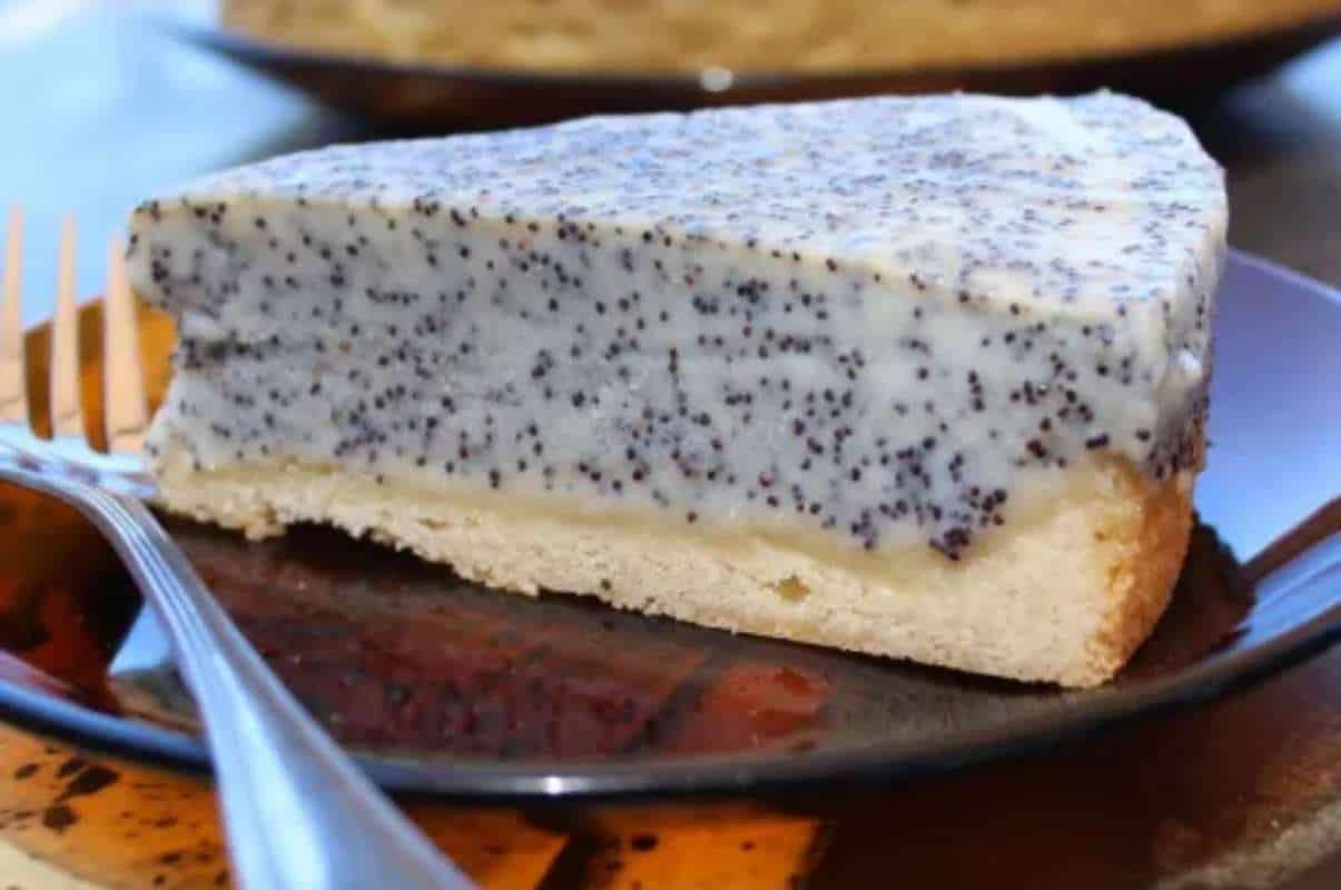 Poppy seed pie. 