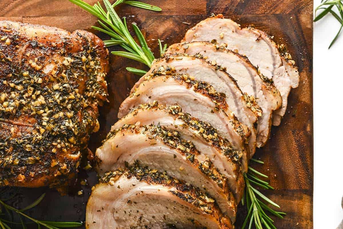 Pork Sirloin Roast. 
